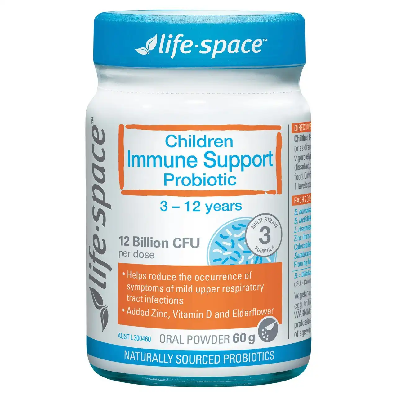 Life-Space Children Immune Support Probiotic 3-12 Years Oral Powder 60g