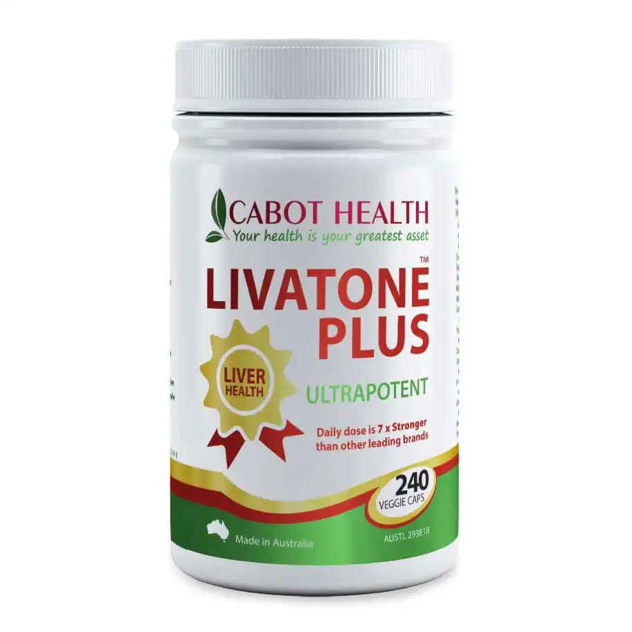 Cabot Health Liva Tone Plus 240 Veggie Capsules