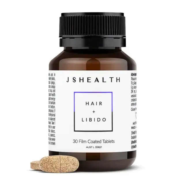 JS Health Hair + Libido Tablets 30