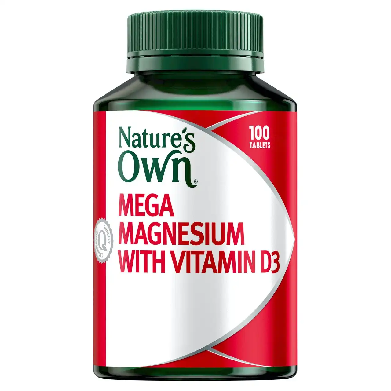 Nature's Own Mega Magnesium with Vitamin D3 100 Tablets
