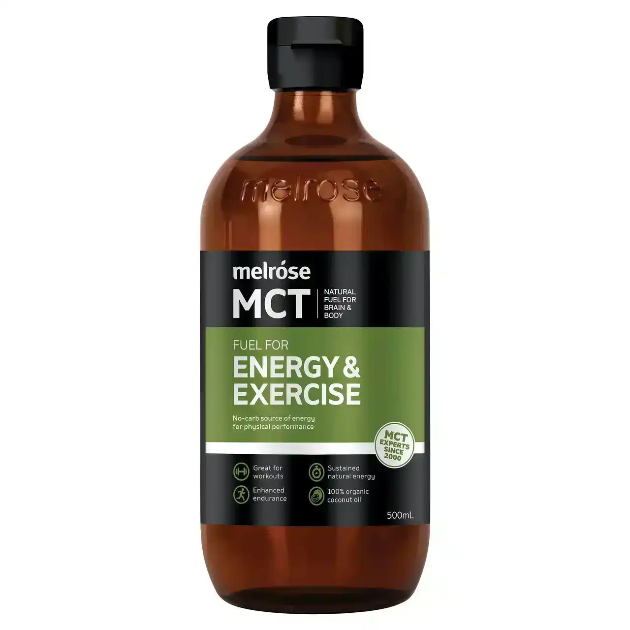 Melrose MCT Oil Energy &amp; Exercise 500mL