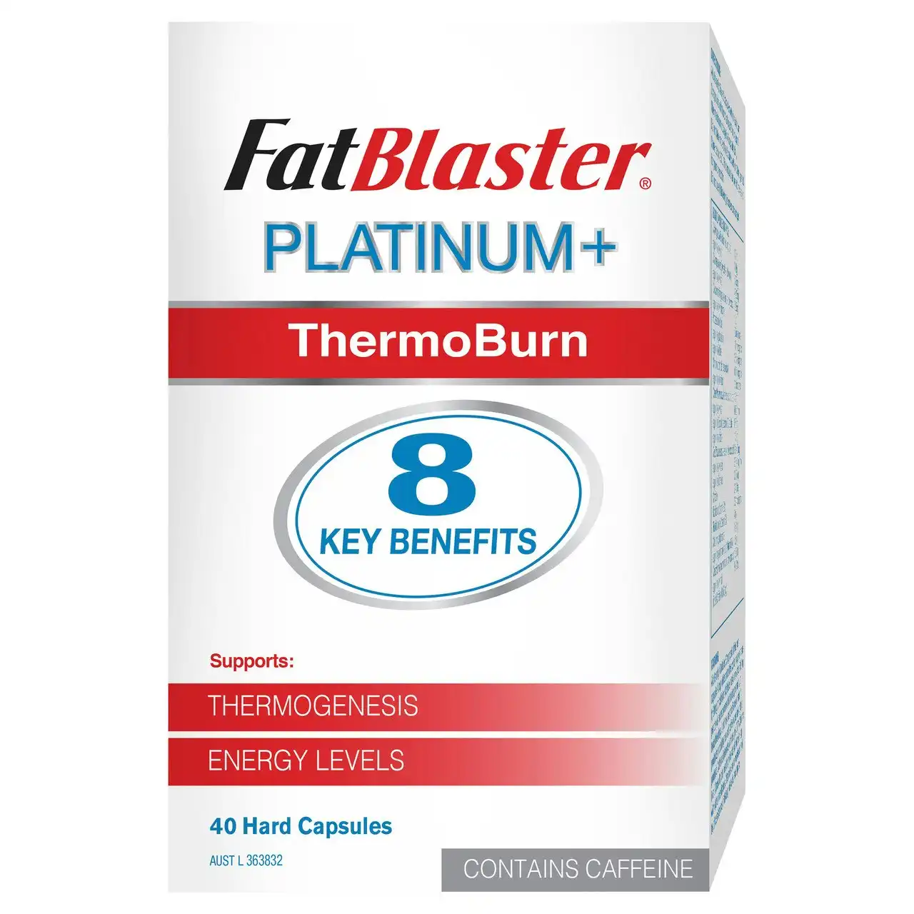 FatBlaster Platinum ThermoBurn 40 Capsules