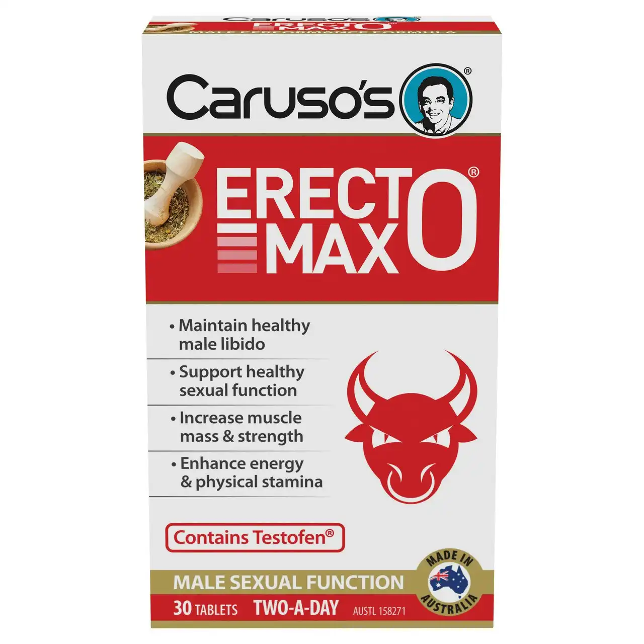 Caruso's ErectOmax 30 Tablets
