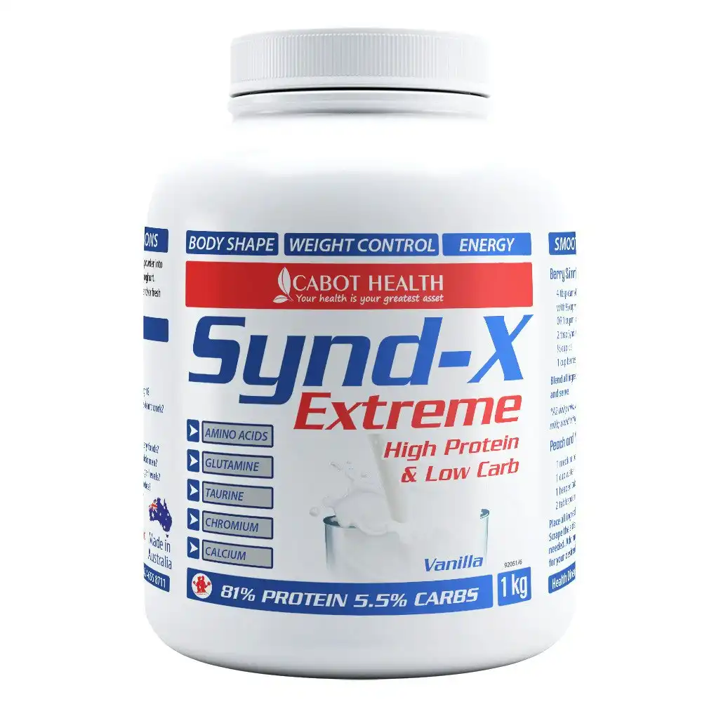Cabot Health Synd-X Powder Vanilla 1kg