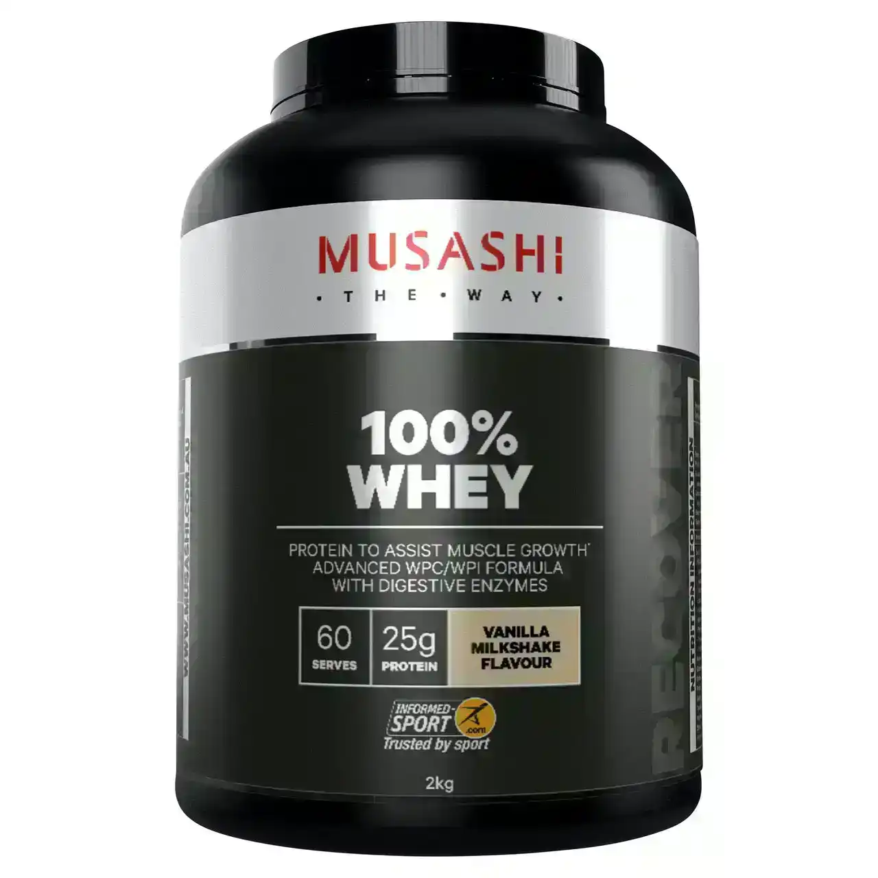 Musashi 100% Whey Vanilla Milkshake 2kg