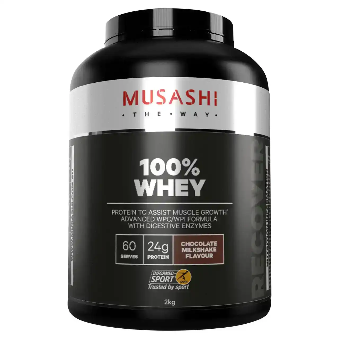 Musashi 100% Whey Chocolate Milkshake 2kg