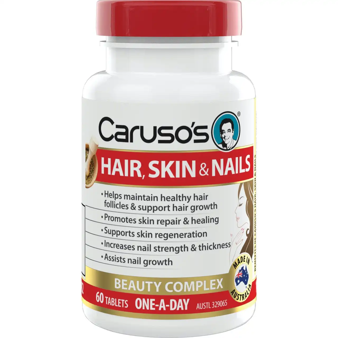 Caruso's Hair, Skin, & Nails 60 Tablets