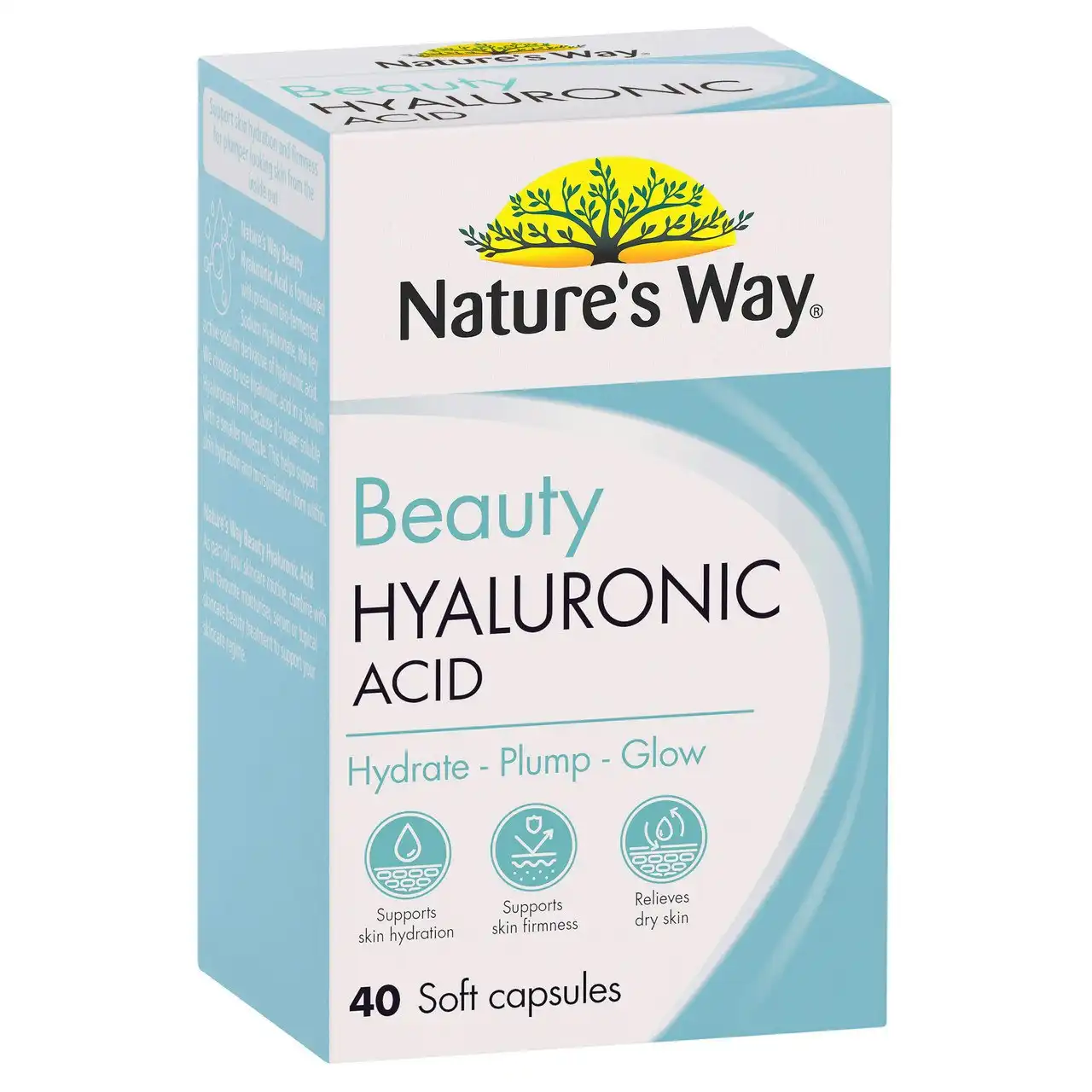 Nature's Way Beauty Hyaluronic Acid 40 Soft Capsules
