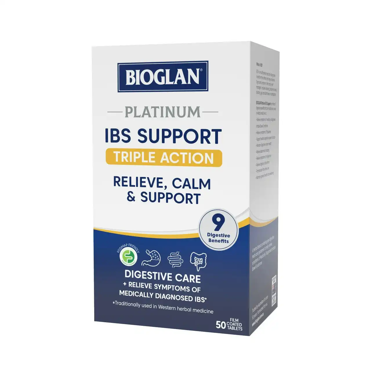 Bioglan Platinum IBS Support 50s