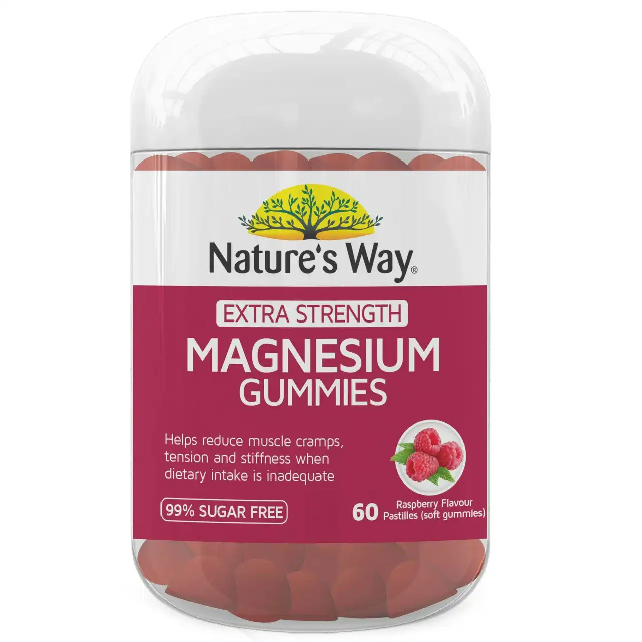 Nature's Way Extra Strength Magnesium Gummies 60's