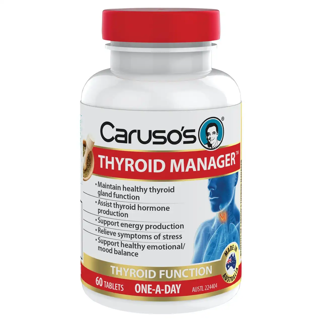 Caruso's Thyroid Manager 60 Tablets