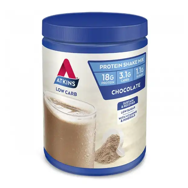 Atkins Low Carb Chocolate Protein Shake Mix 330g