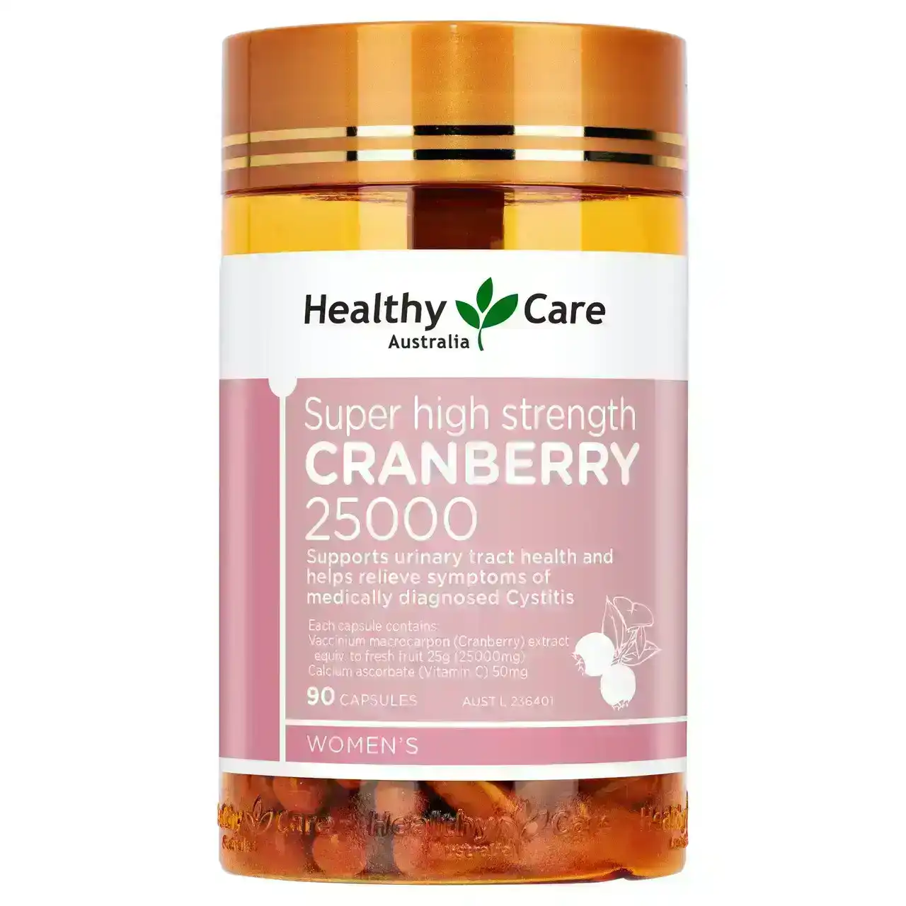 Healthy Care Super High Strength Cranberry 25000 90 Capsules
