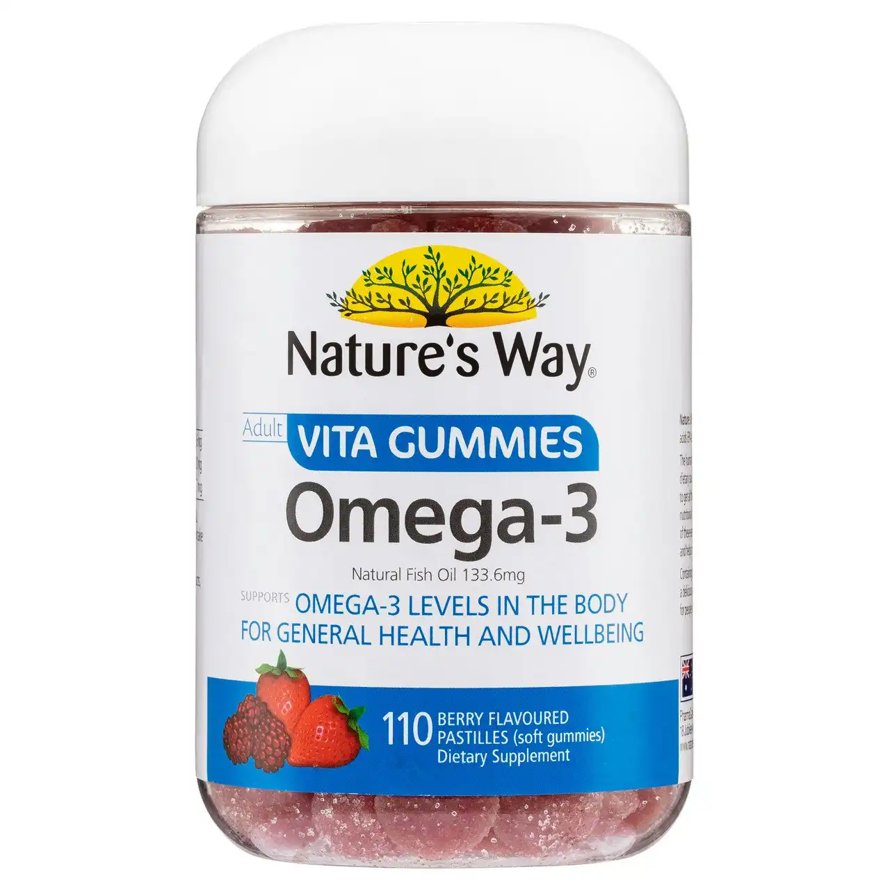 Nature's Way Adult Vita Gummies Omega-3 110's