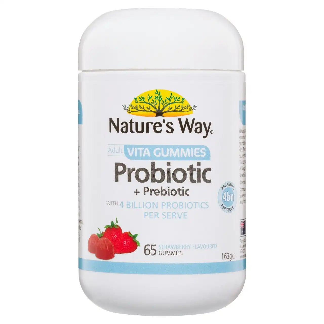 Nature's Way Adult Vita Gummies Probiotic + Prebiotic 65's