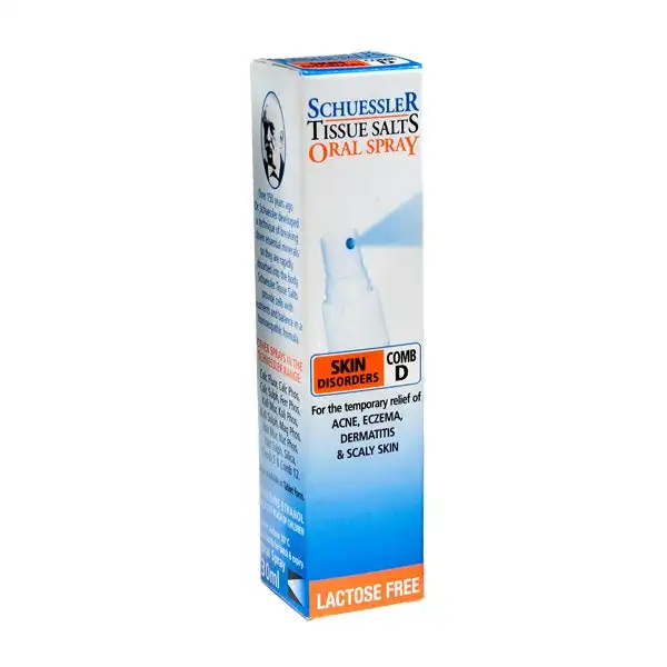 Schuessler Tissue Salts Comb D Oral Spray 30ml