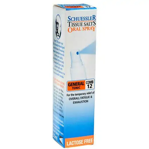 Schuessler General Tonic - Comb 12 30ml Oral Spray
