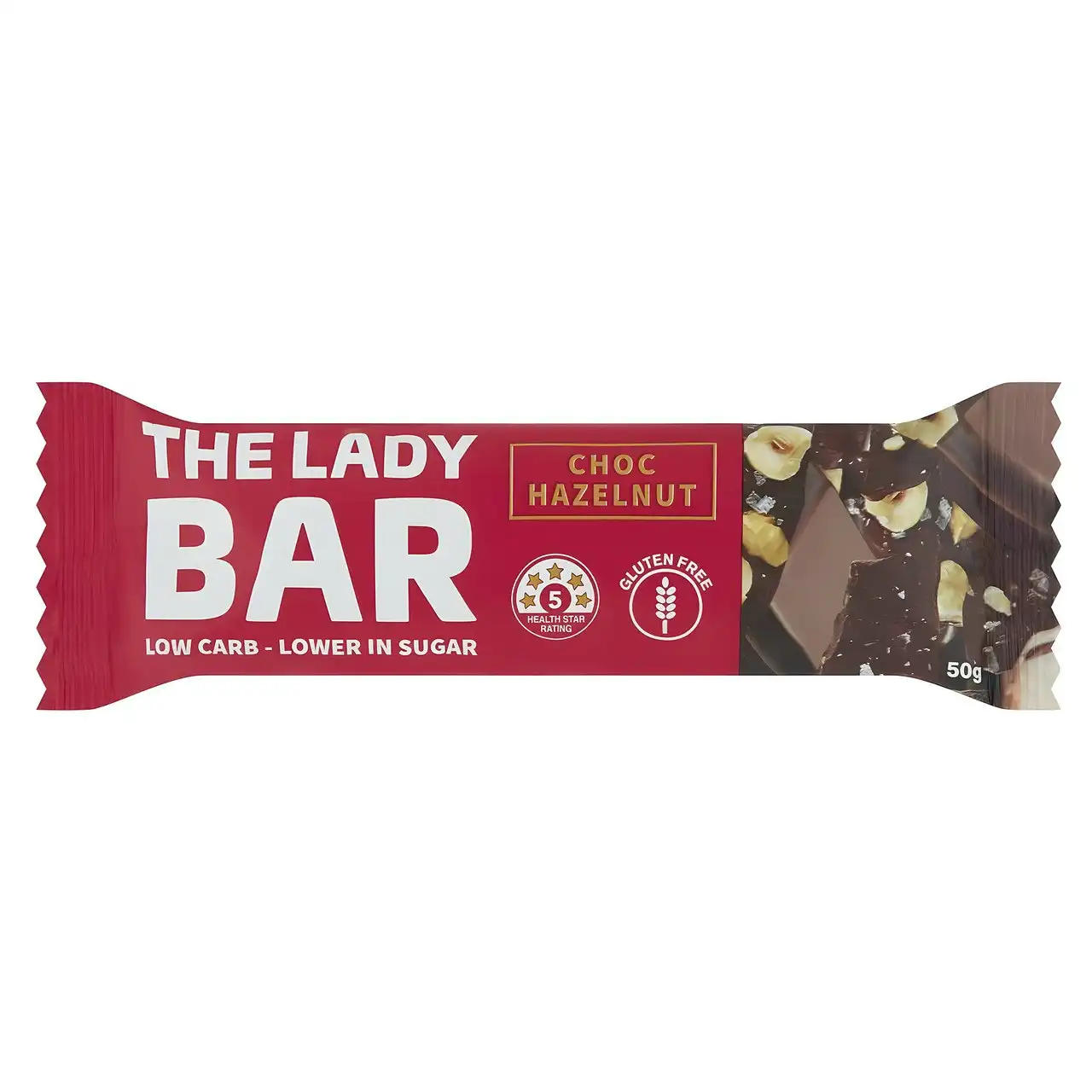 The Lady Bar Chocolate Hazelnut 50g