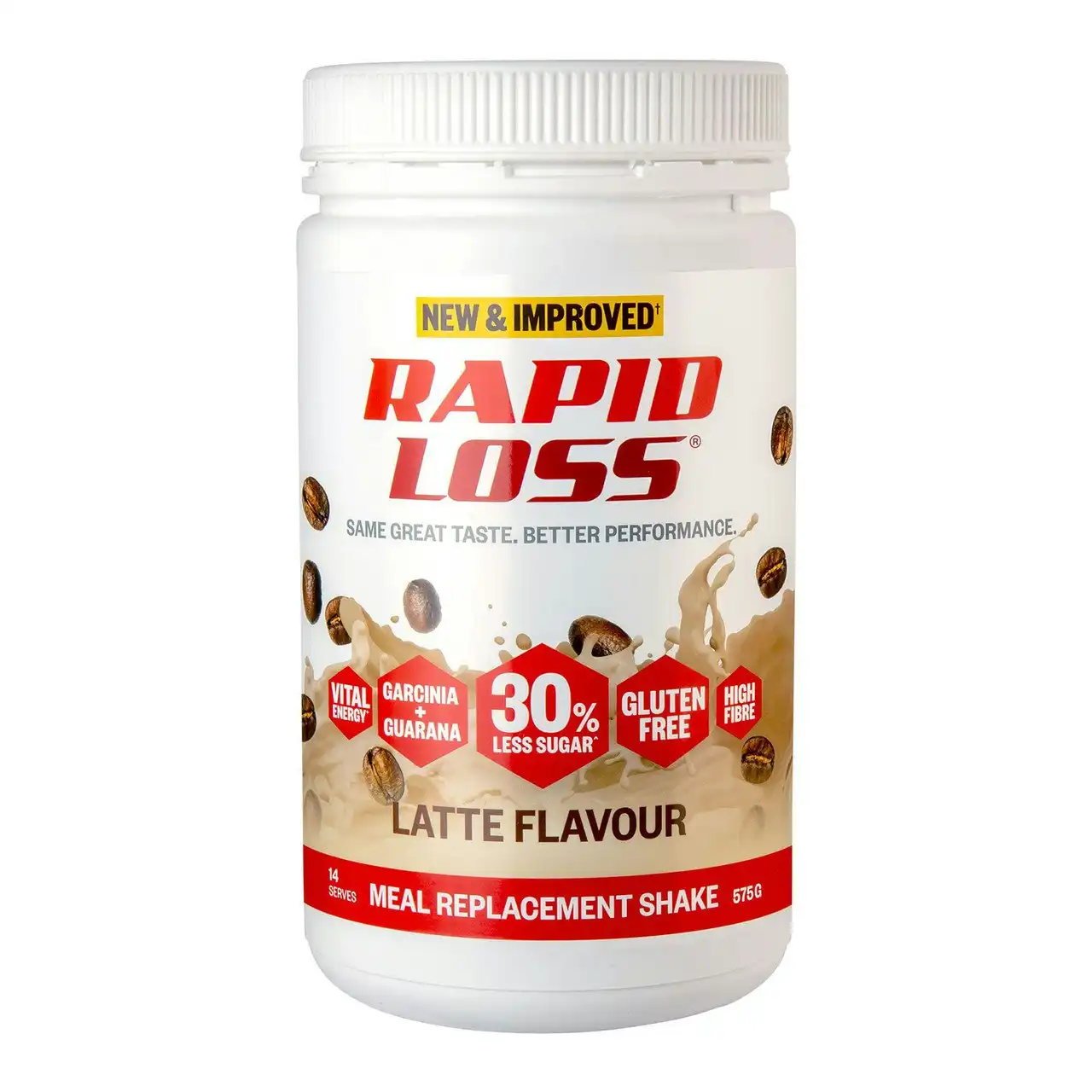 Rapid Loss Latte Meal Replacement Shake 575g