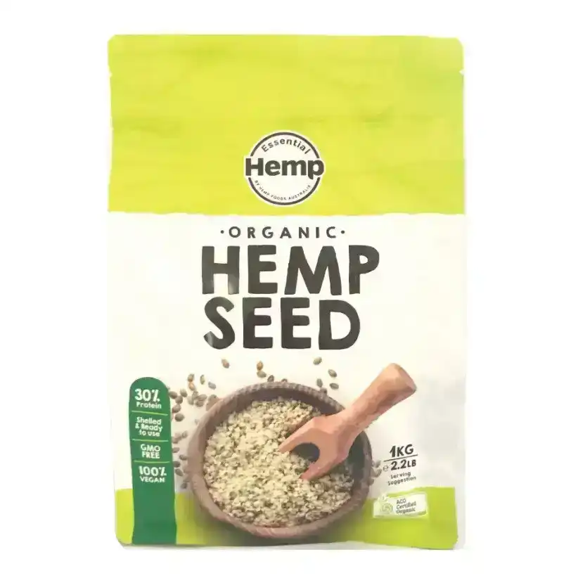 Essential Hemp Organic Hemp Seeds 1kg