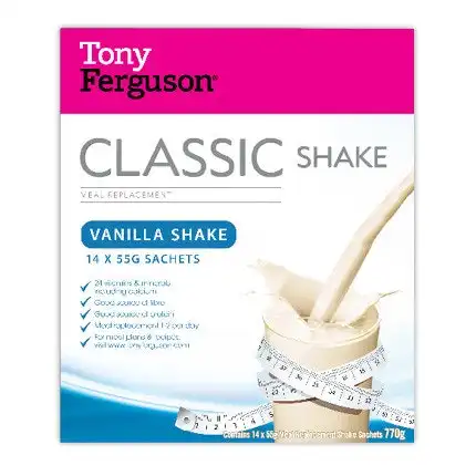 Tony Ferguson Classic Vanilla Shake 14 Sachets