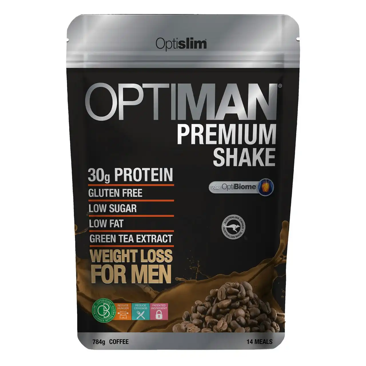 Optiman Premium Shake Coffee 784g