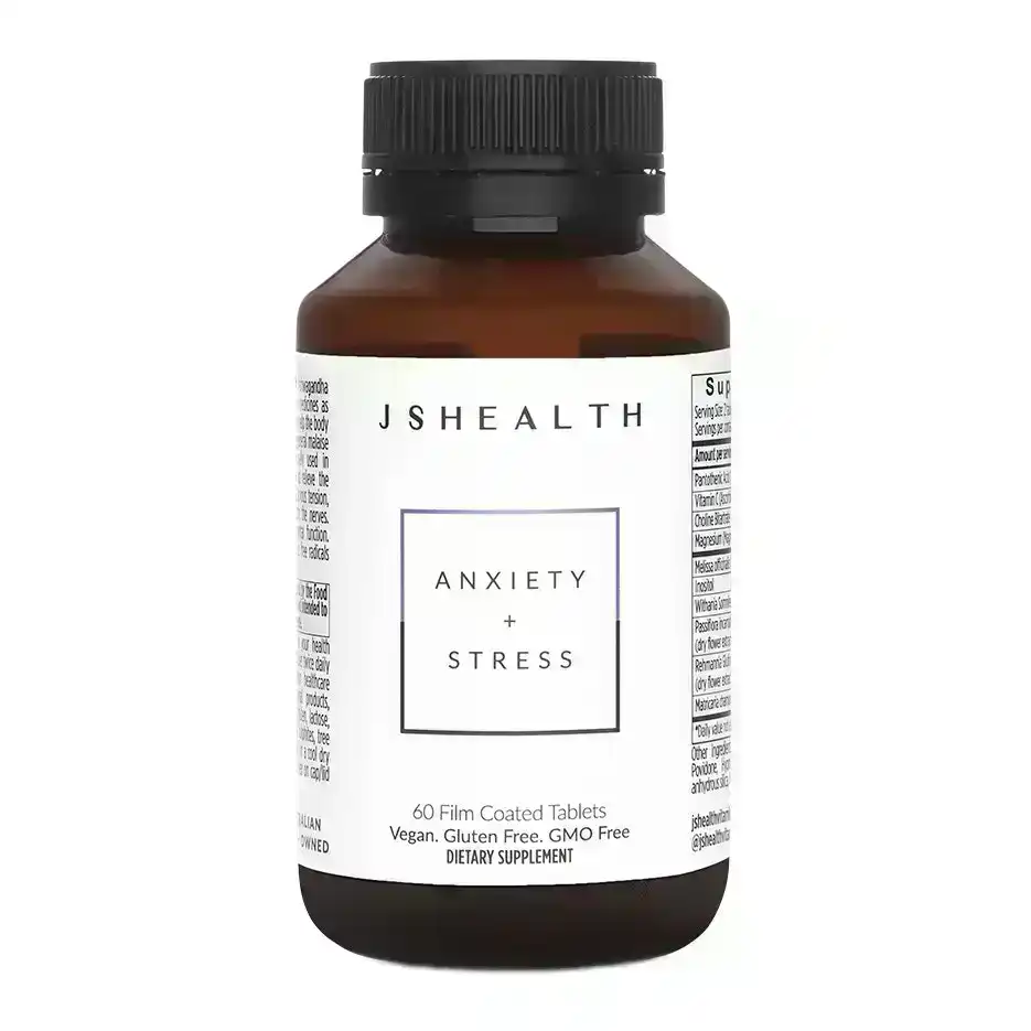 JS Health Anxiety &amp; Stress Tablets 60