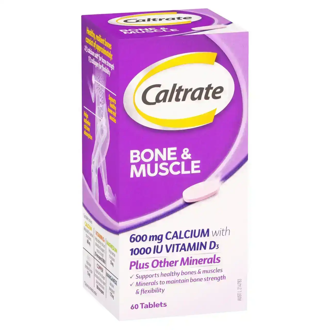 Caltrate Bone &amp; Muscle 60 Tablets