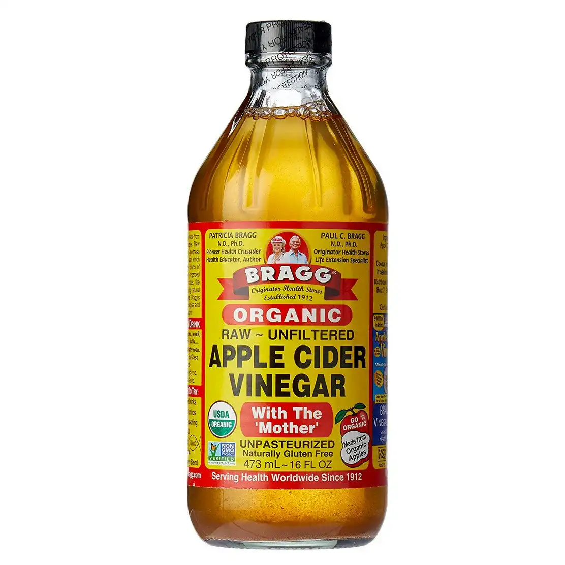 Bragg Organic Apple Cider Vinegar Unpasteurized 473ml