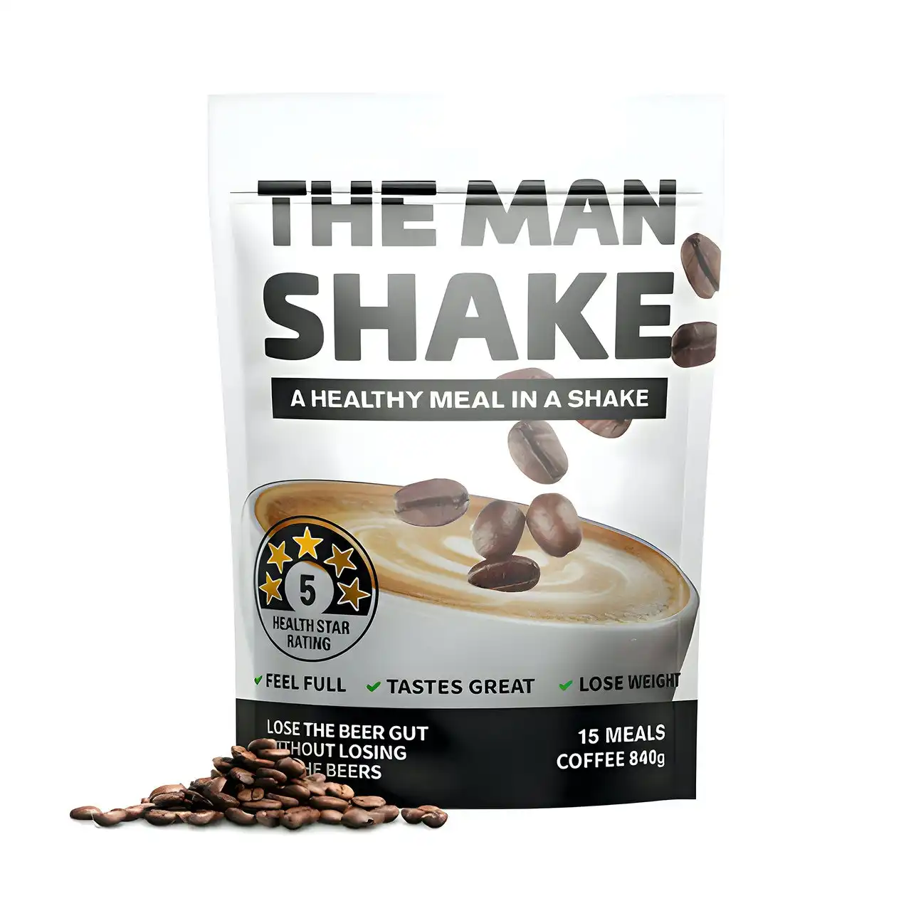 The Man Shake Coffee Flavour 840g