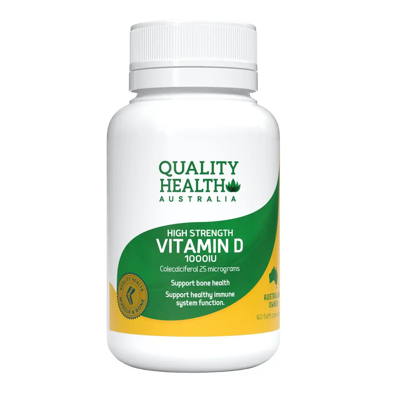 Quality Health Australia Vitamin D 1000IU 60s