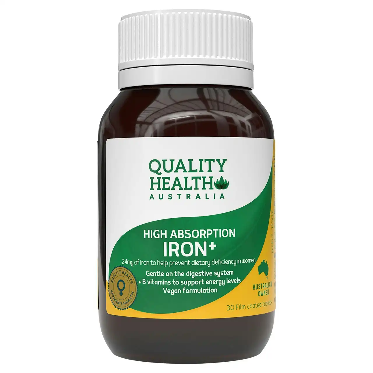 Quality Health Australia High Absorption Iron + 30s