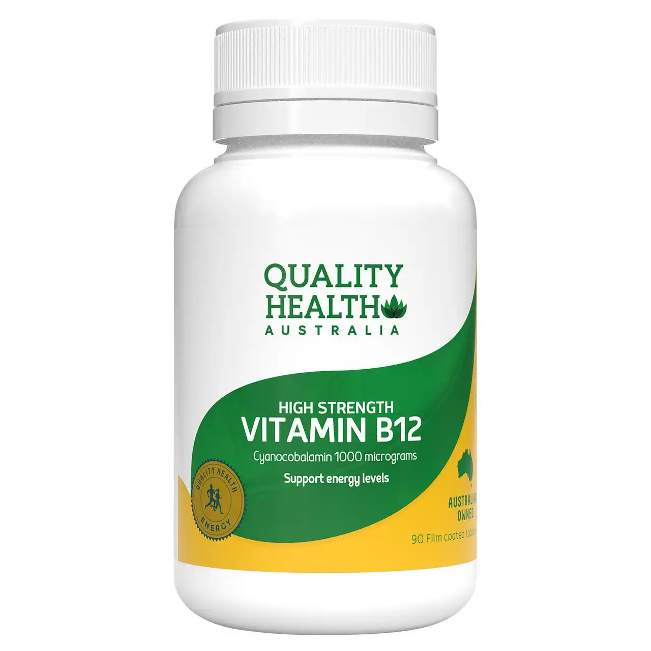 Quality Health Australia High Strength Vitamin B12 90s