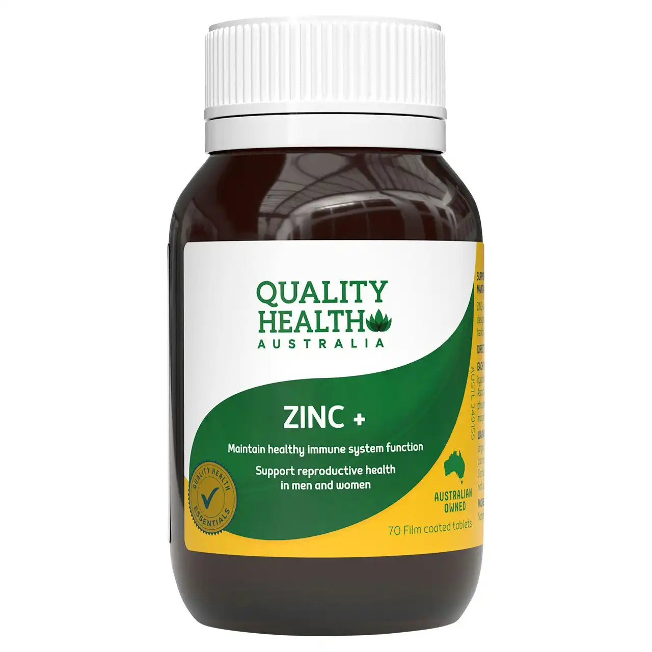 Quality Health Australia Zinc + 70s