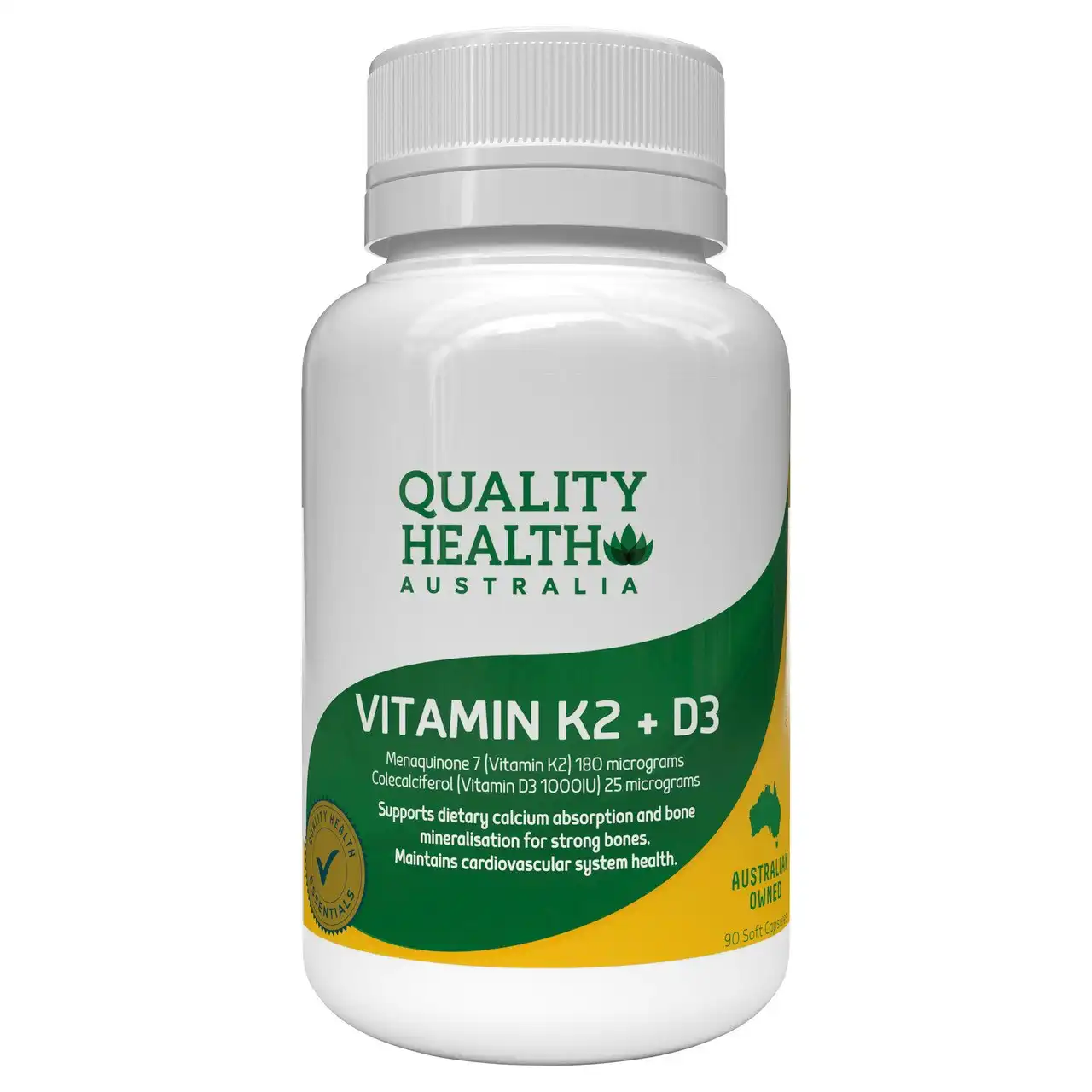 Quality Health Australia Vitamin K2 + D3 90s