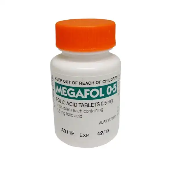 MEGAFOL 0.5mg 100 Tab