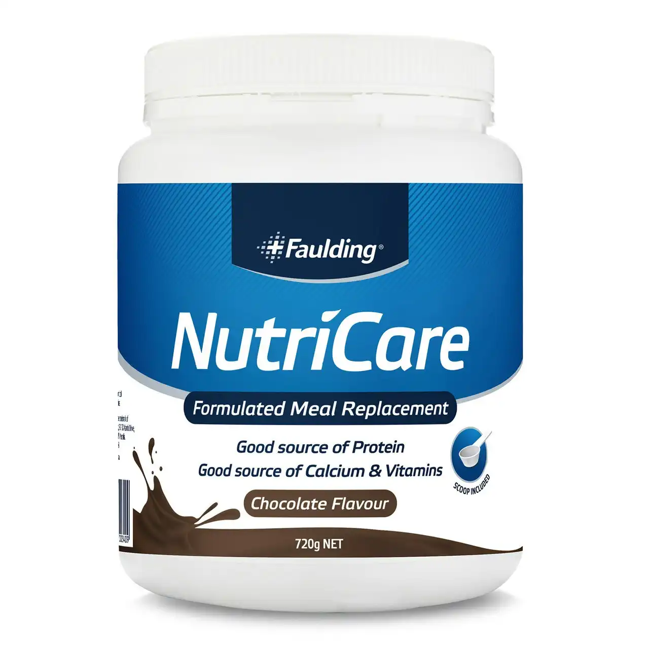 Faulding NutriCare Chocolate Meal Replacement 720g