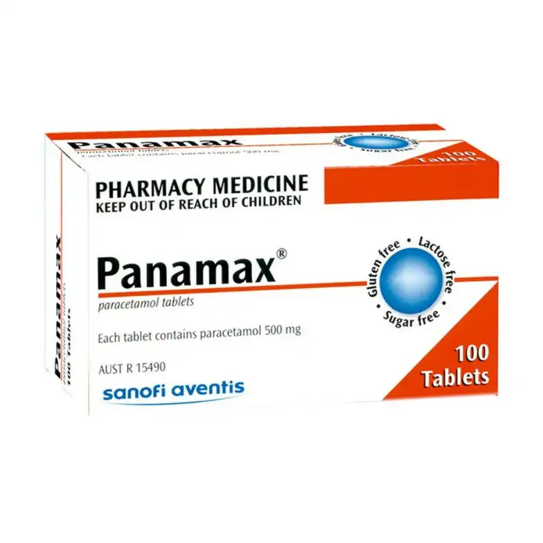 Panamax 500mg Tablets 100