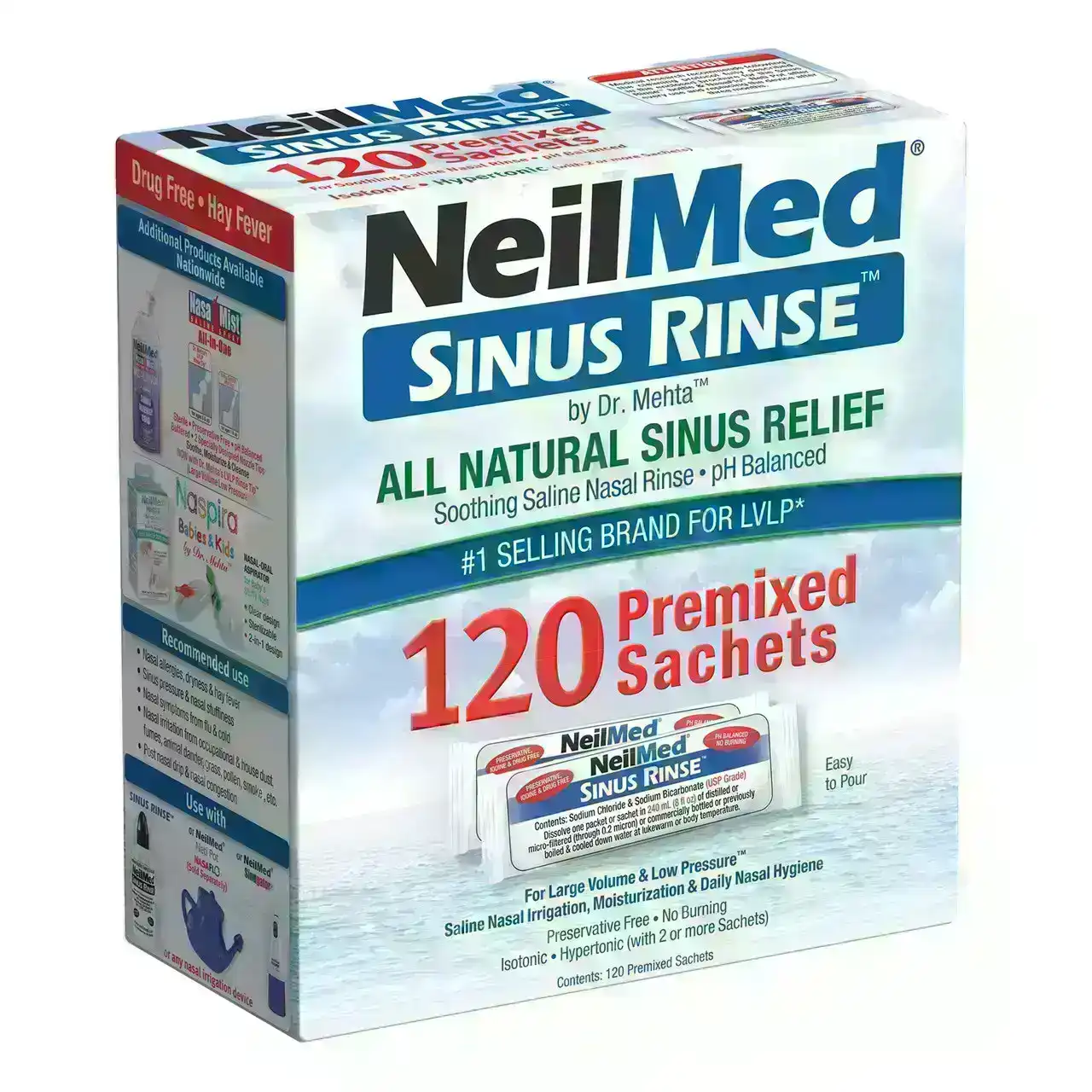 Neilmed Sinus Rinse Refill 120&#39;s
