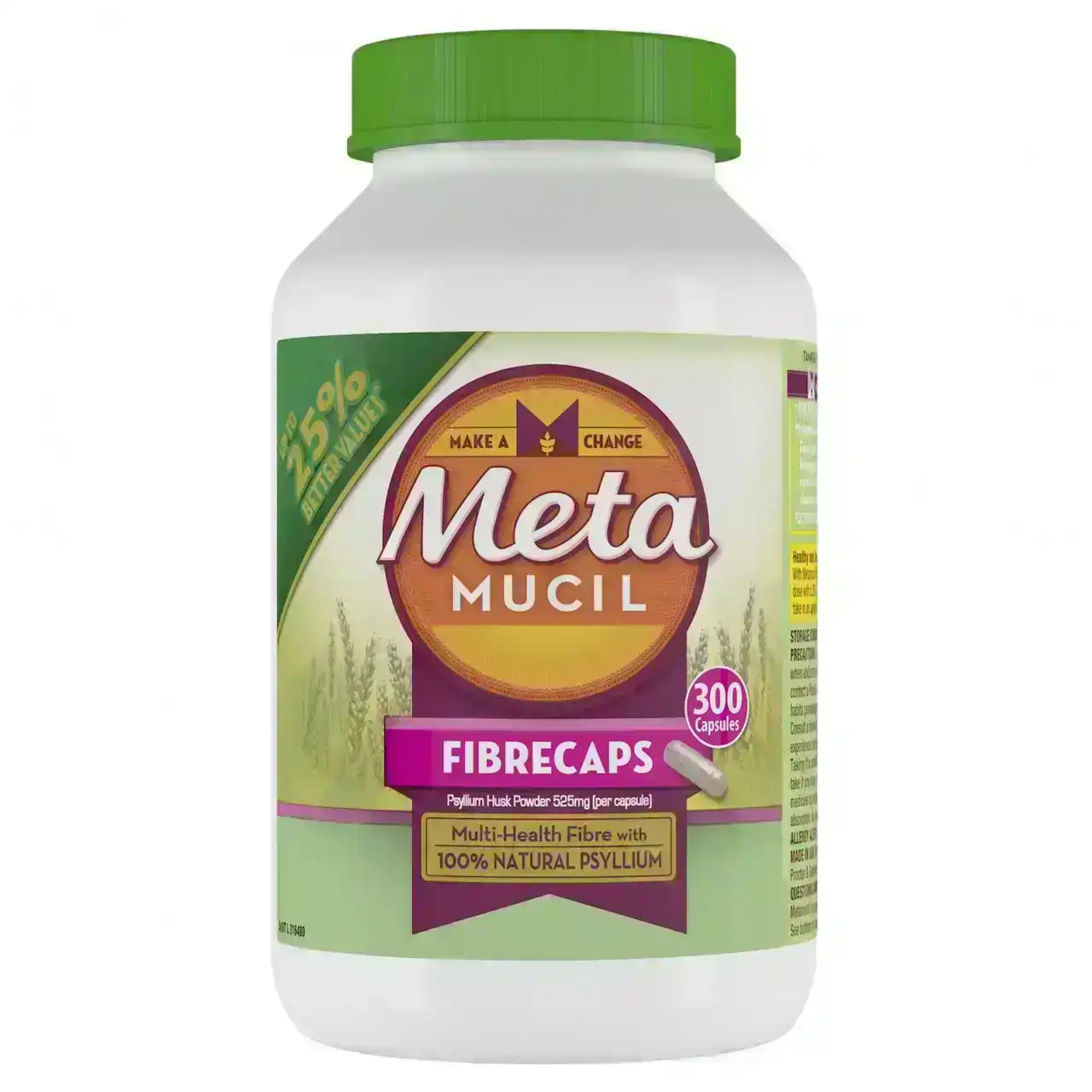 Metamucil Fibrecaps 300 Pack