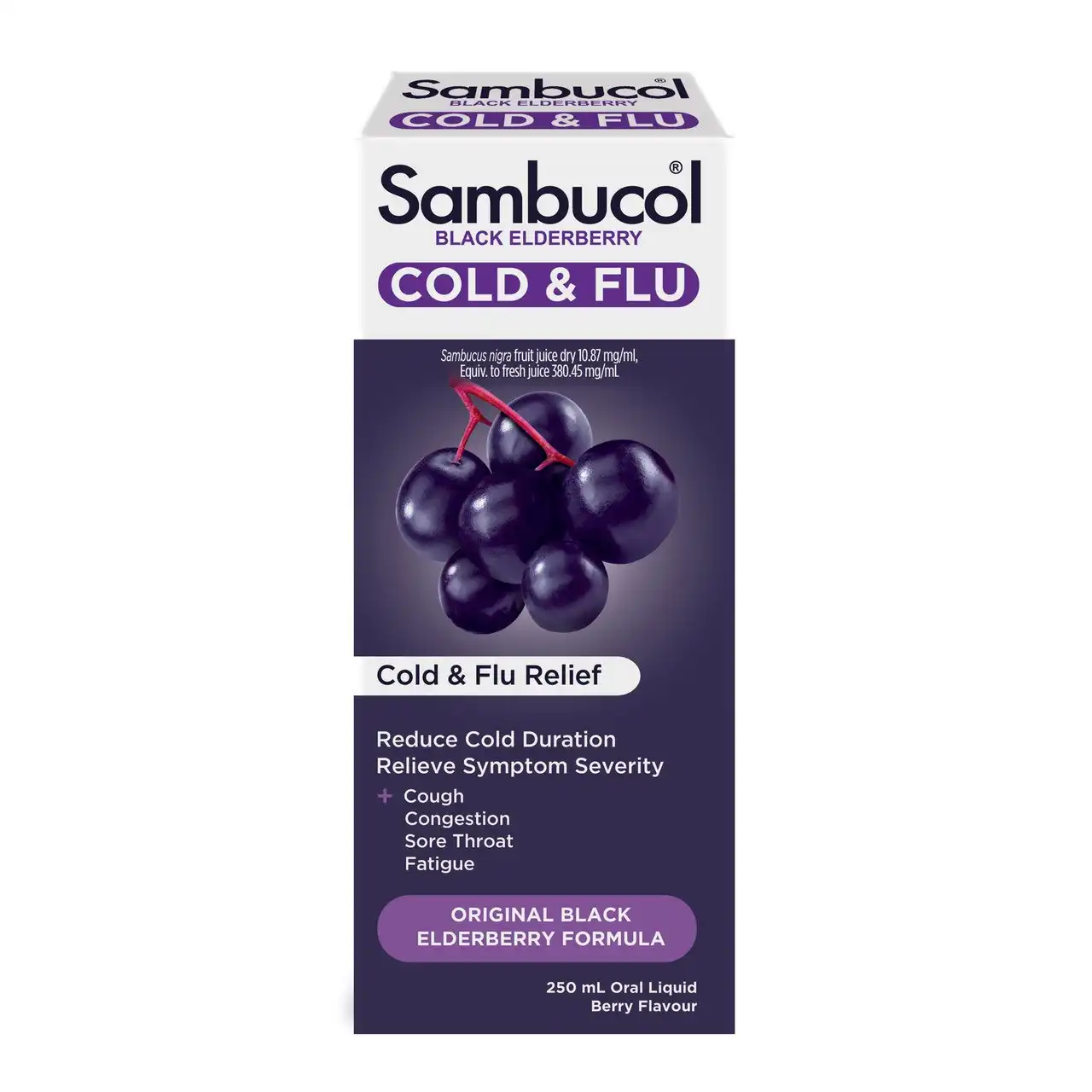 Sambucol Cold & Flu Syrup 250mL