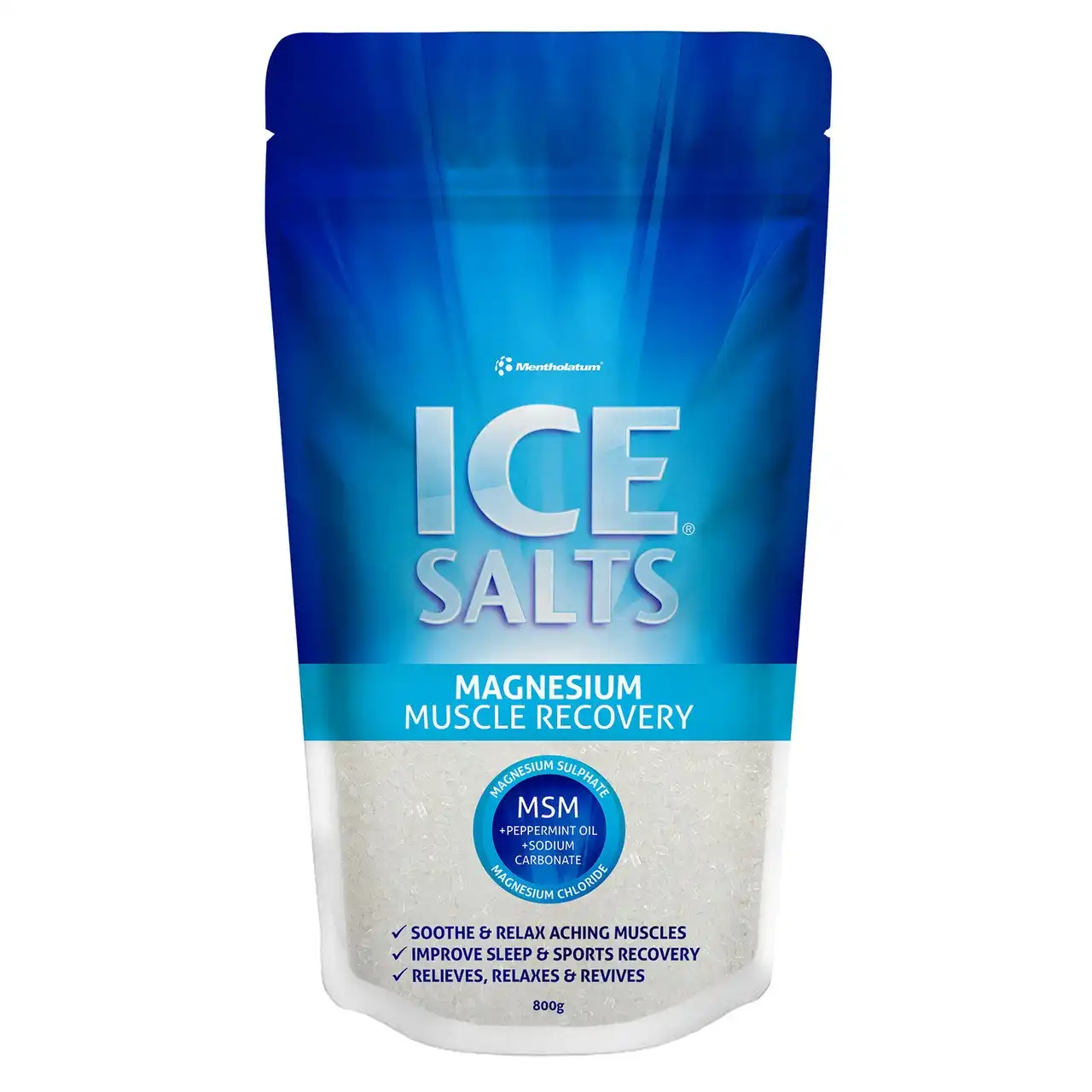 Mentholatum Magnesium Muscle Recovery Ice Salts 800g