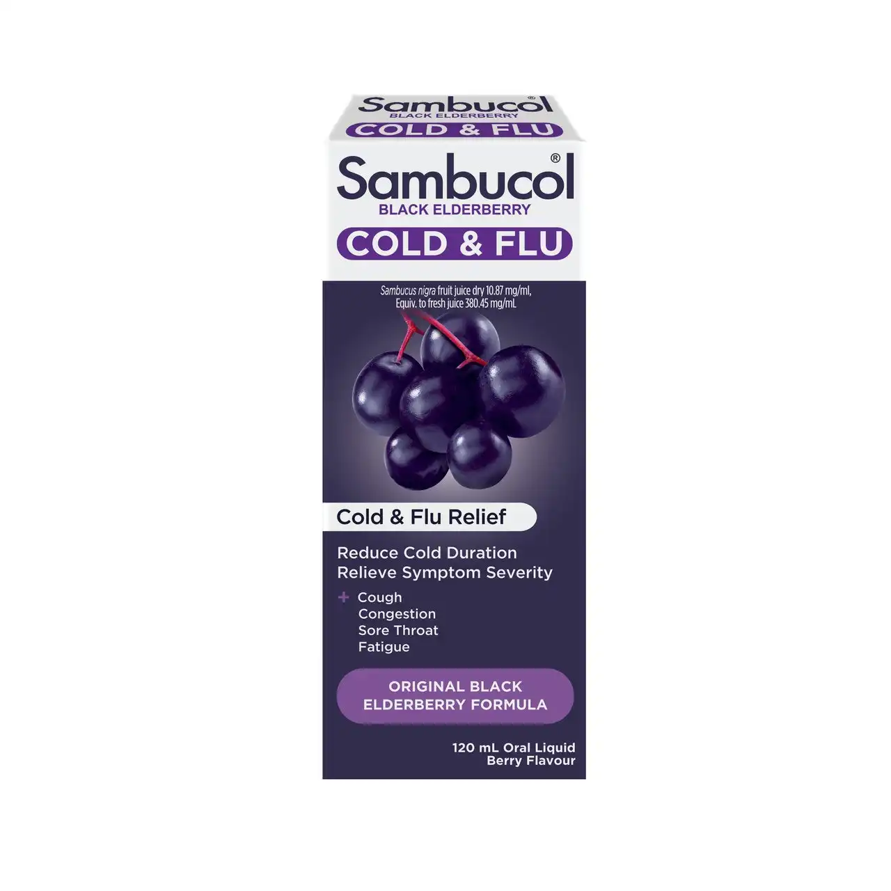 Sambucol Cold & Flu Syrup 120mL