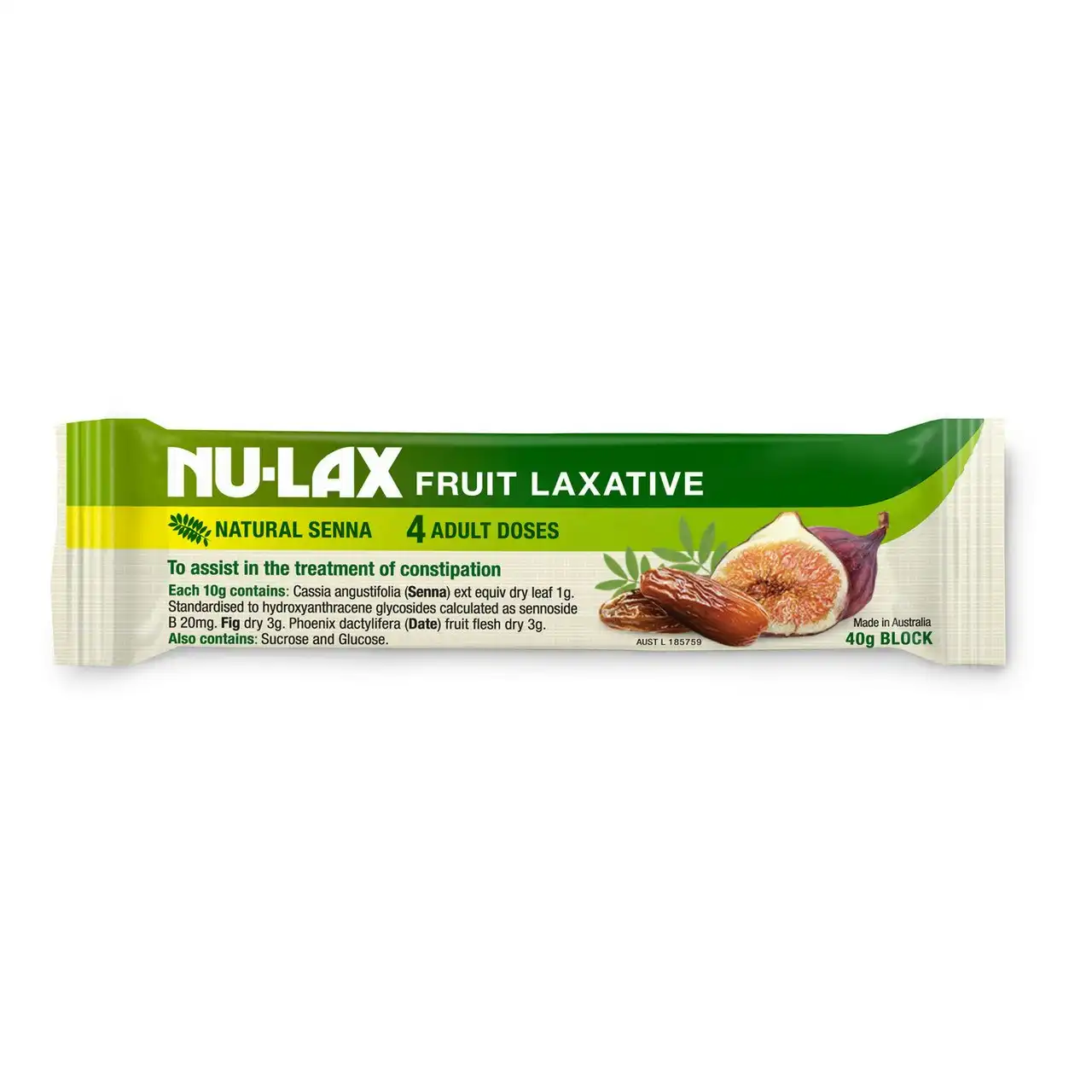 Nu-Lax Fruit Laxative 4 Adult Doses