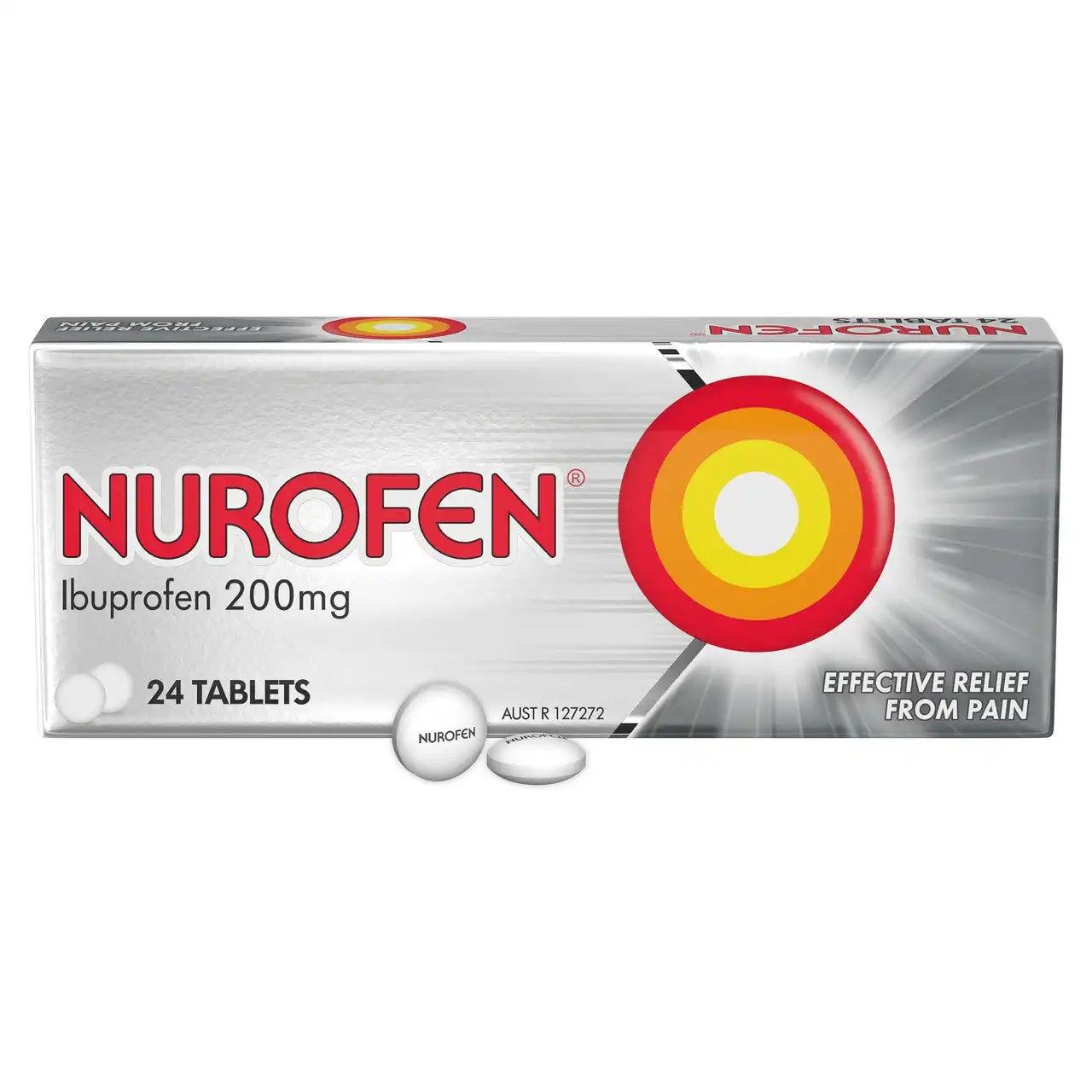 Nurofen Tablets 24s 200mg Ibuprofen anti-inflammatory pain relief