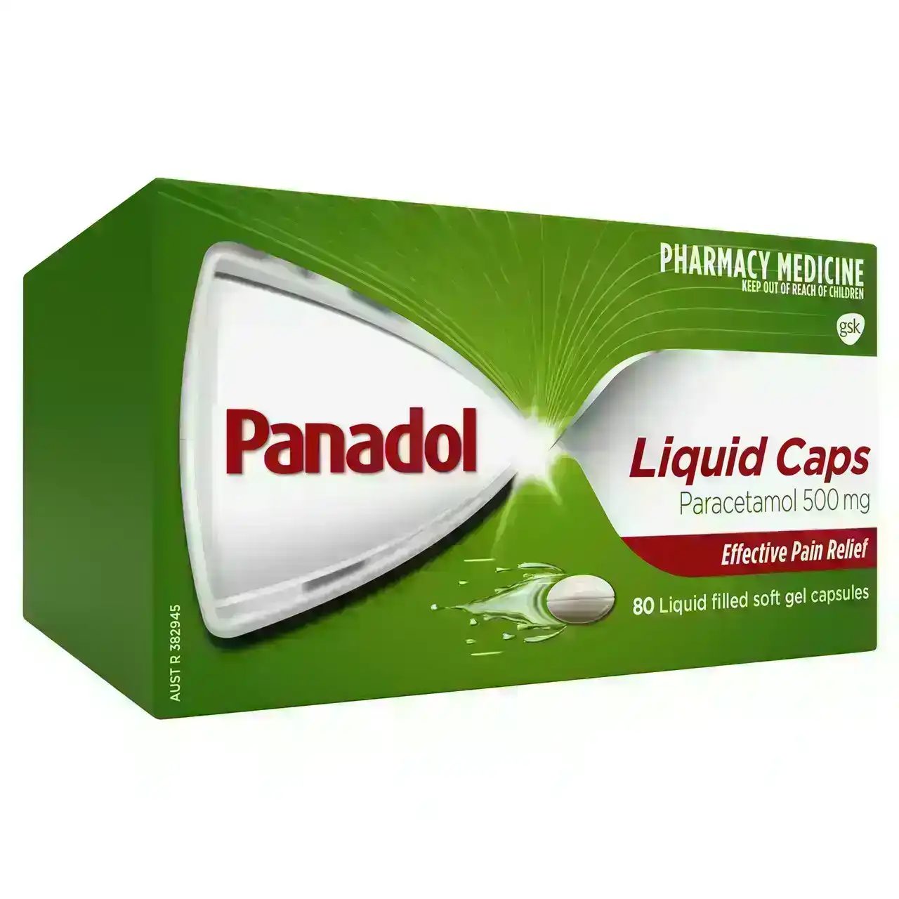 Panadol Liquid Caps 80s