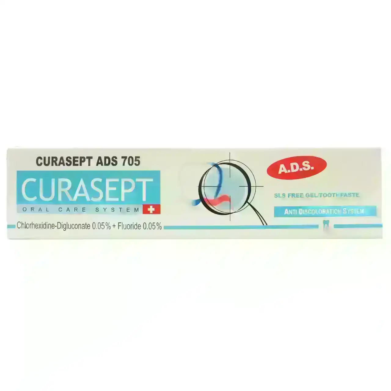 Curasept ADS 705 SLS Free Gel 0.05% Tooth Paste 75ml