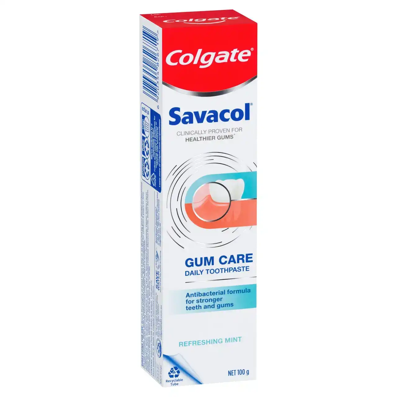 Colgate Savacol Gum Care Daily Toothpaste Refreshing Mint 100g