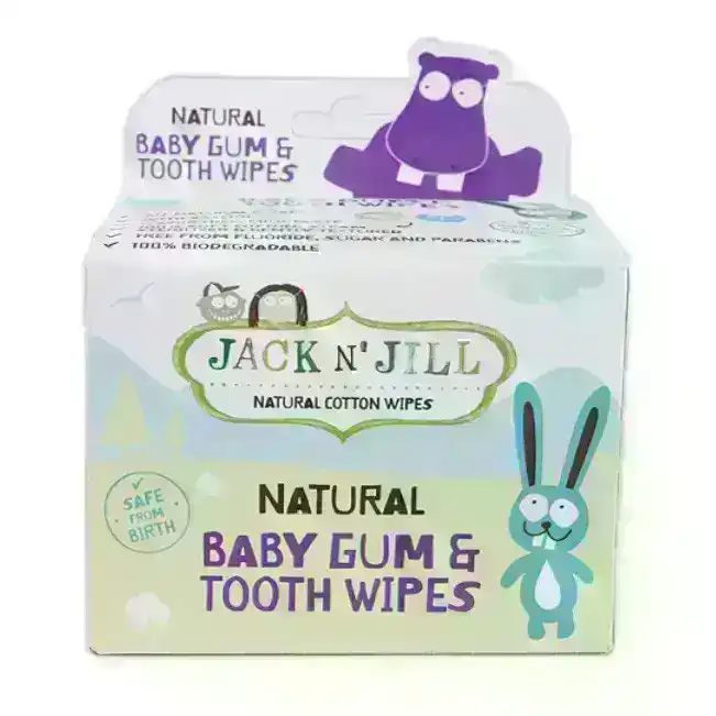 Jack N&#39; Jill Natural Baby Gum &amp; Tooth Wipes