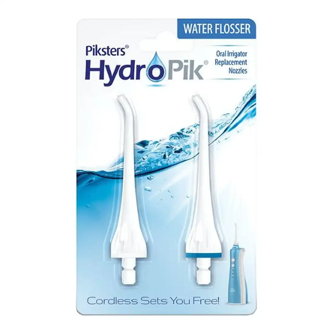 Hydropik Oral Irrigator Replacement Nozzle 2 Pack
